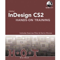 UNM Bookstore - (SET2) ADOBE INDESIGN CS2 HANDS-ON-TRAINING W/CD