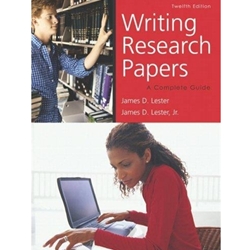 WRITING RESEARCH PAPERS (SPIRAL-TABBED ED)