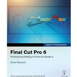 (SET2) APPLE PRO TRAINING FINAL CUT PRO 6 W/CD