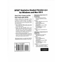 SPSS STUDENT VERSION 17.0 FOR WINDOWS (W/CD ONLY)