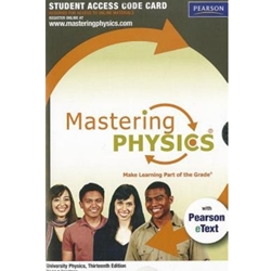 (SET2) MASTERING PHYSICS W/UNIVERSITY PHYSICS 13/E EBOOK