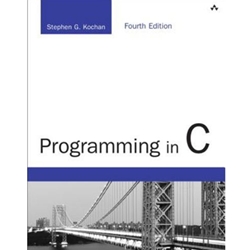 PROGRAMMING IN C 4/E