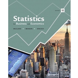 STATISTICS FOR BUSINESS & ECONOMICS 12/E