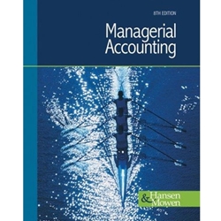 MANAGERIAL ACCOUNTING 8/E