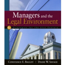 MANAGERS & LEGAL ENVIRONMENT 6/E