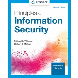 PRINCIPLES OF INFORMATION SECURITY 7/E