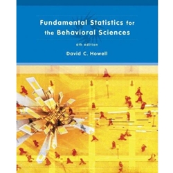 FUNDAMENTAL STATISTICS FOR BEHAVIORAL SCIENCES