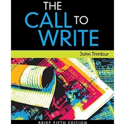 CALL TO WRITE,BRIEF ED.