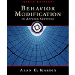 BEHAVIOR MODIFICATION IN APPLIED SETTINGS