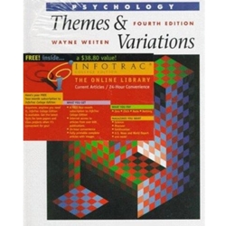 PSYCHOLOGY - THEMES & VARIATIONS 4/E