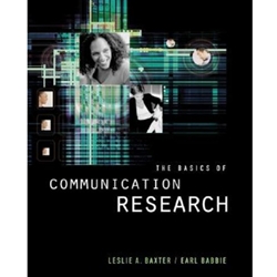 BASICS OF COMMUNICATION RESEARCH