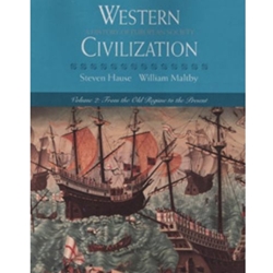 WESTERN CIVILIZATION VOL II - HISTORY OF EUROPEAN SOCIETY