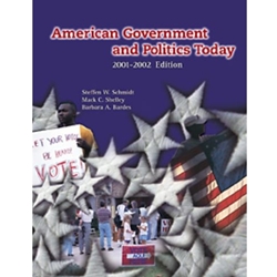 (SET)AMER GOVT & POLITICS TODAY 2001-2002 10/E W/INFOTRAC