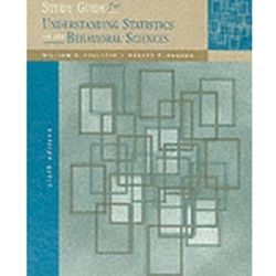 S/G FOR PAGANO - UNDERSTANDING STATISTICS/BEHAVIORAL 6/E