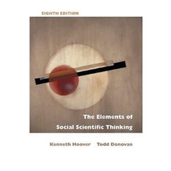 ELEMENTS OF SOCIAL SCIENTIFIC THINKING 8/E