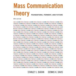 (SET2) MASS COMMUNICATION THEORY W/INFOTRAC