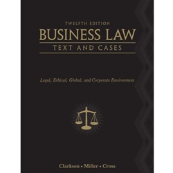 BUSINESS LAW 12/E