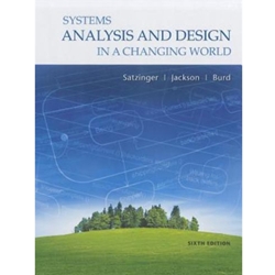 (SET2) SYSTEMS ANALYSIS & DESIGN IN A CHANGING WORLD 6/E W/CD