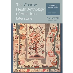 CONCISE HEATH ANTHOLOGY OF AMERICAN LIT 2/E, VOL1