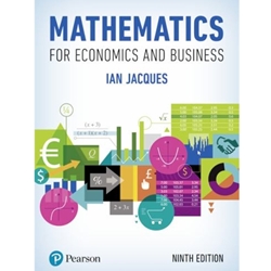 (DIGITAL) EBOOK FOR MATHEMATICS FOR ECONOMICS & BUSINESS 9/E