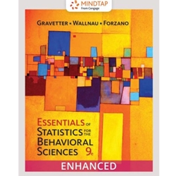 ESSEN OF STATISTICS FOR THE BEHAVIORAL SCIENCES 9/E