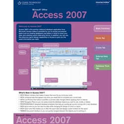 MS OFFICE ACCESS 07 COURSE NOTES