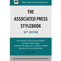 UNM Bookstore AP STYLEBOOK 2022 2024   9781541601659 