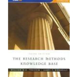 RESEARCH METHODS KNOWLEDGE BASE 3/E