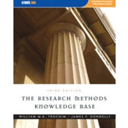 RESEARCH METHODS KNOWLEDGE BASE 3/E